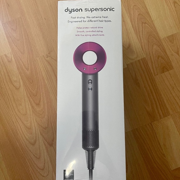 Dyson Supersonic Hair Dryer Pink Fuscia - Picture 2 of 3